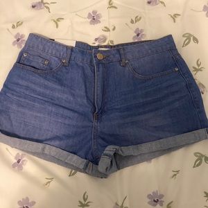 High rise forever 21 shorts